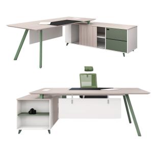 Quality Modern Commercial Furniture'S Executive CEO Melamine Office Table Extendable wholesale