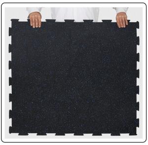 Quality 3mm-15mm Outdoor Playground Click Locking Rubber Gym Flooring Roll for Noise Reduction wholesale