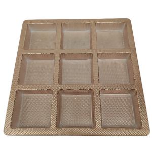 Quality Customizable Blister Packaging Tray Plastic For Food Pastry Chocolate Biscuit wholesale