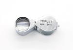 Small Pocket Jewelry Loupe with Triplet Lenses Magnification 20X