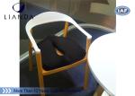 High Resilient Memory Foam Seat Cushion , Wooden Sofa Seat Cushion Making It