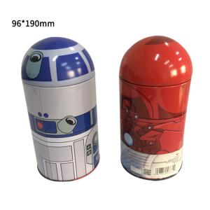 Quality Column Cylinder Tin Container Packaging Box Storage Oem wholesale