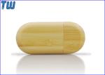 Curved Wood Bamboo Bulk 32GB USB Flash Disk Price Cool 3D Laser Logo