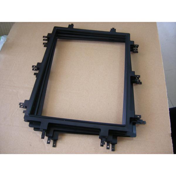 Experienced Single Shot Injection Molding Services For Texture Finish Black ABS