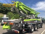 38X-5RZ ZOOMLION Used Concrete Pump Truck SINOTRUK HOWO 6X4