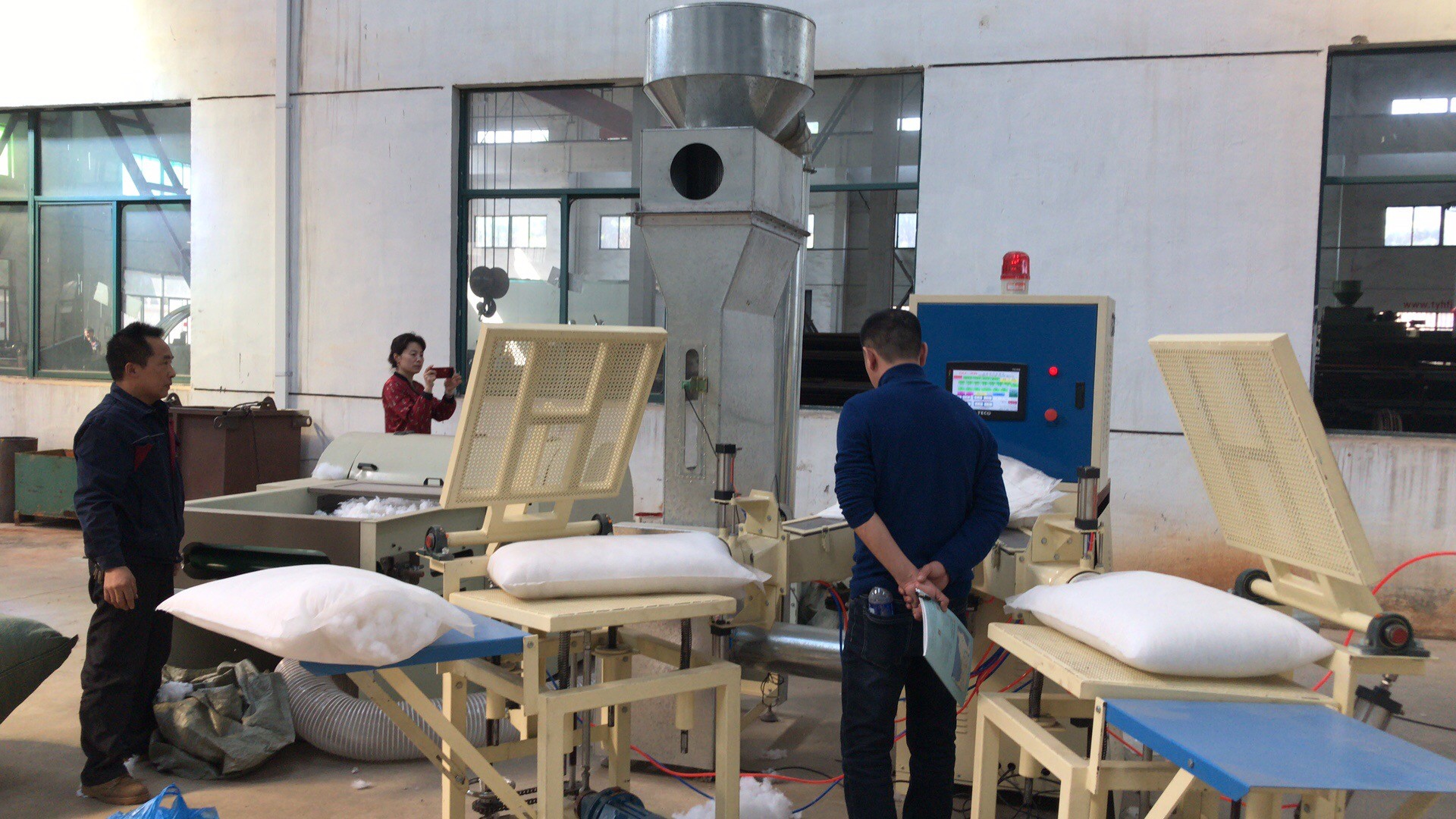 Doll Toys Polyester Cushion Fiber Foam Pillow Filling Machinery