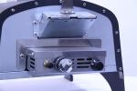 Professional Restaurant Tabletop Gas Pizza Oven with Wood Stove and Charcoal