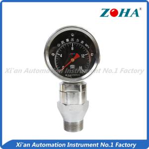 Quality Shock Resistance Slurry Pressure Gauge , Mini Liquid Filled Pressure Gauge wholesale