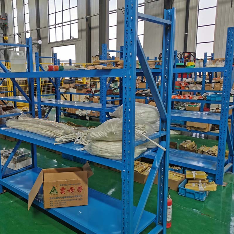 JINGHUI Customized Supermarket Steel Racks For Warehouse Streamlined Inventory Control