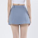 Women Golf Tennis Skirt High Stretch Athletic Skorts Skirts With Zip Pockets