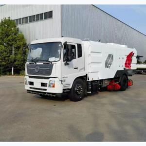 Quality Vacuum Road Sweeper Truck Street Cleaner Truck With 3850 Kg Curb Weight wholesale