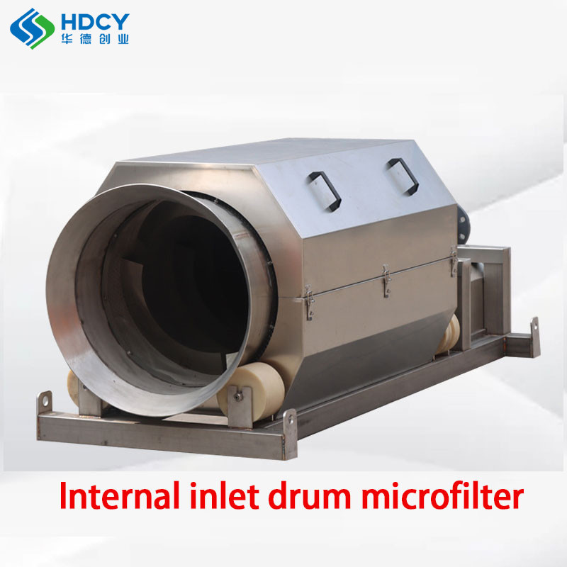 Inward Flow Rotary Drum Microfilter with Automatic Internal Flow Unit Weight 1500kg