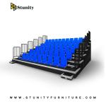 OEM ODM Safety Lightweight Retractable Grandstands System
