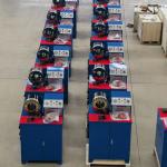 Electric Steel Industrial Hydraulic Hose Pipe Crimping Machine For Different
