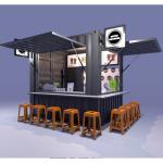 Coffee Shop Bar Street Restaurant Garden Booth 10 feet at 20ft or 40ft with 50