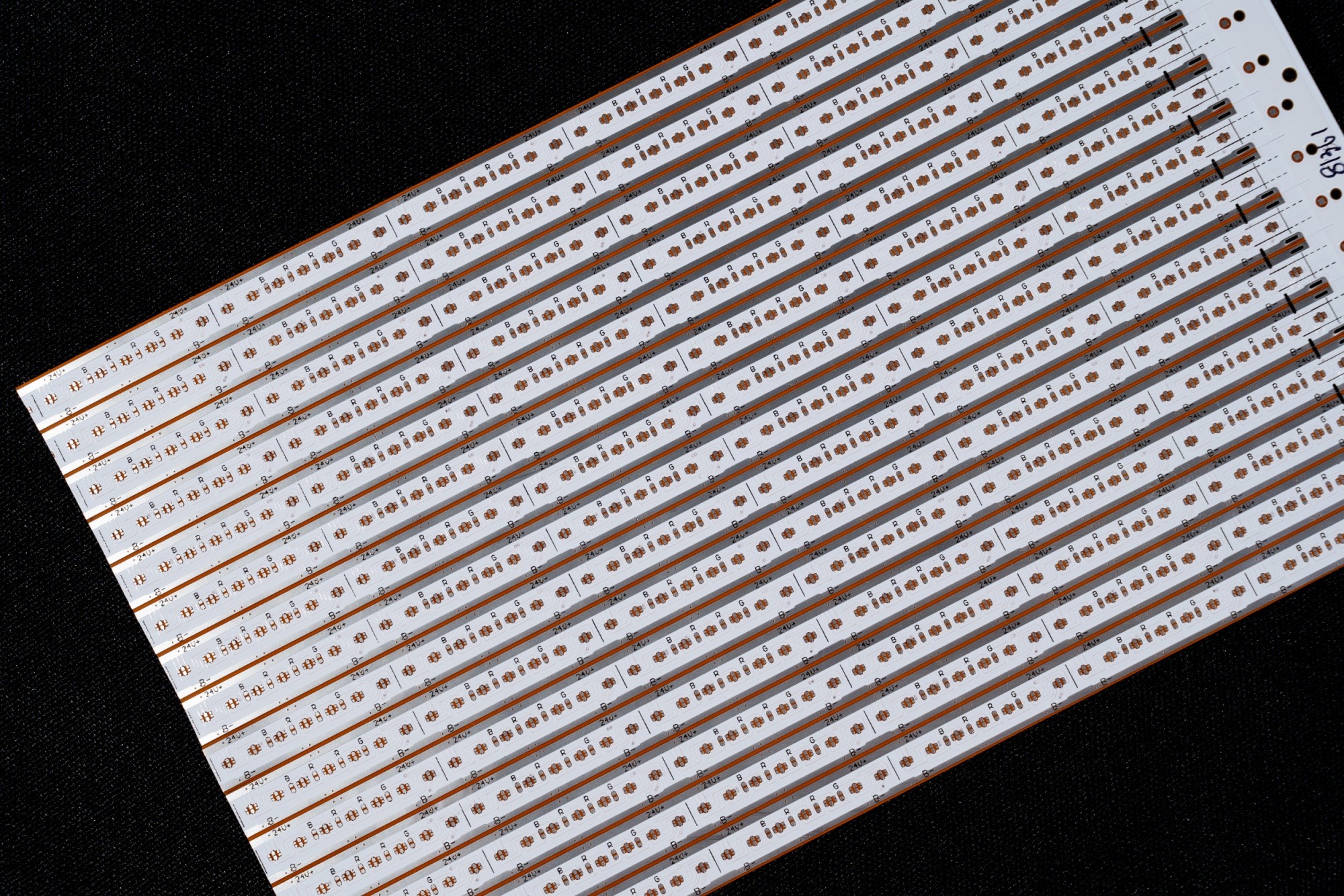 Customized Chip on FPC Flexible Circuit Board For COB Strip Light With Double Layer Board