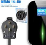 7kw AC Wall Mounted EV Charging Station With 2 Wallbox