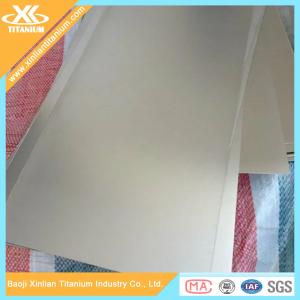 Quality ASTM B265 Grade 5 Ti6Al4V Titanium Sheets Thickness 2mm wholesale