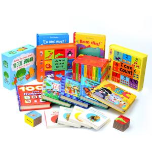 Quality Cardboard Bhildren Book Bulk Printing Board Book , Book Set Printing Services wholesale