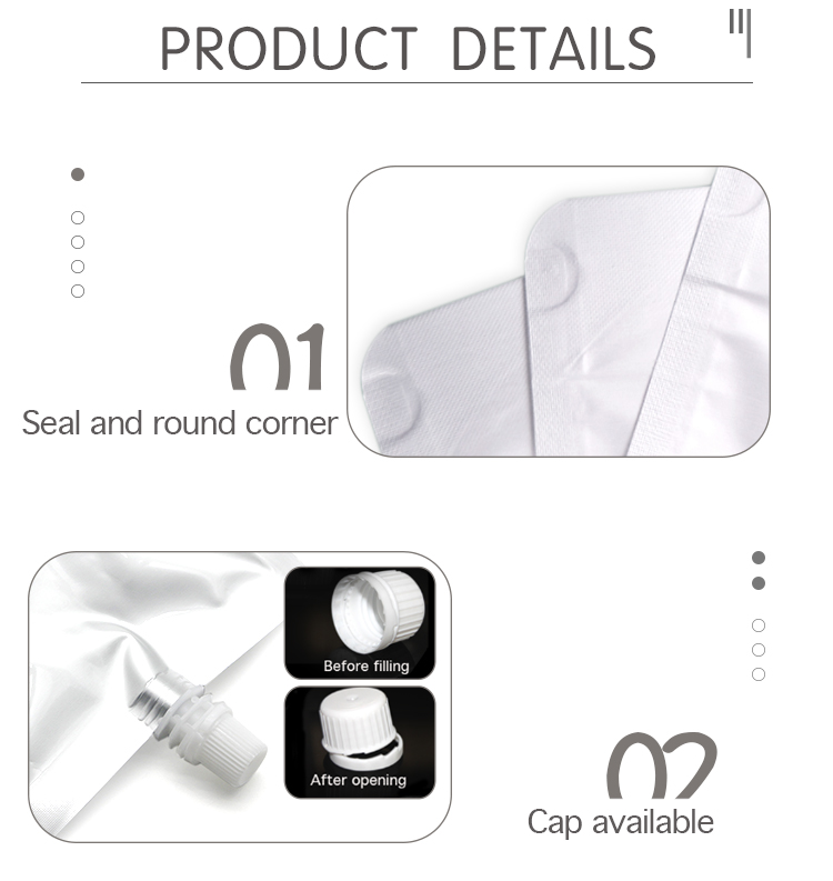 LDPE Plastic Spout Pouch Refill For Plant Fertilizer