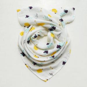 Quality Safer Muslin Baby Bibs Reusable Eco Friednly Baby Bibs Triangle Shape wholesale