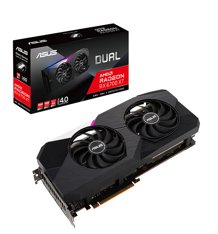 New GPU A SUS RX6700XT 12GB graphics card 16GHz 256bit gaming graphics card amd radeon rx6700xt