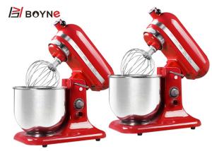 Quality Stainless Steel Small Food Milk Mixer 5L Red 220v For Bakery for home use wholesale