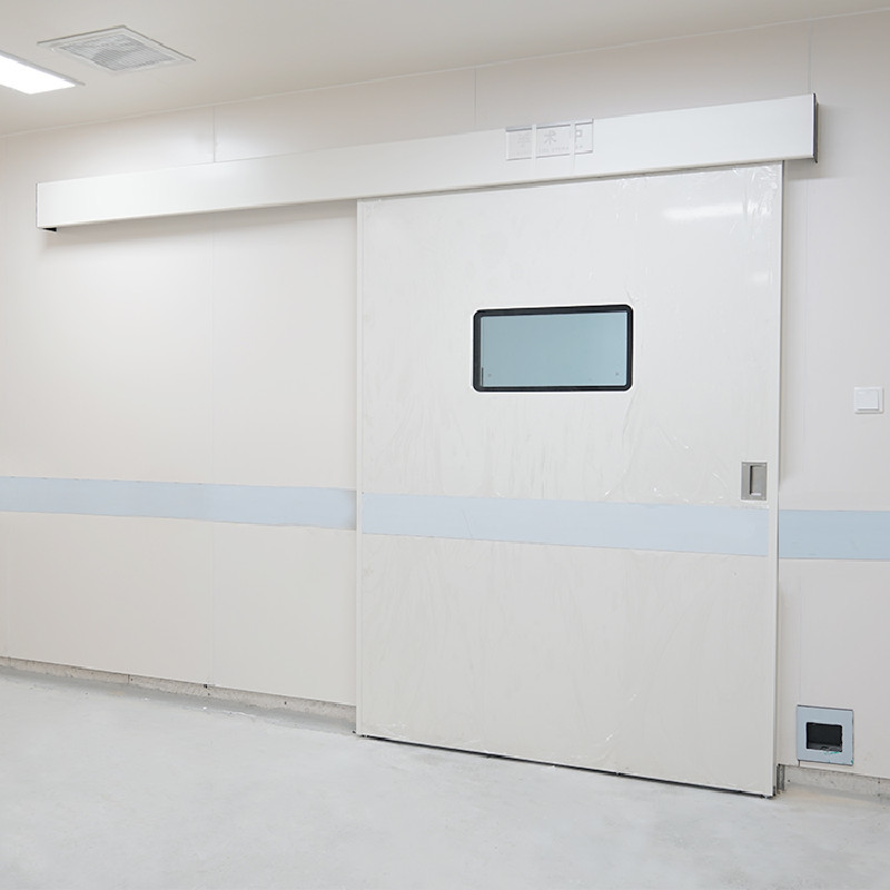 Off White Hospital Hermetically Sealed Doors Stainless Steel Material