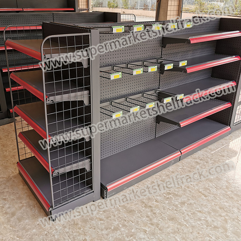 900mm 150KG Wall Mounted Racks For Supermarket 5 Layer Boltless Rack 2150mm