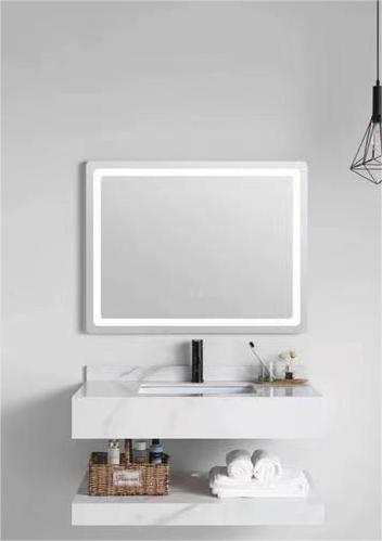 Small Bathroom Design Ideas with Wall Mounted Installation Type and Basin Included