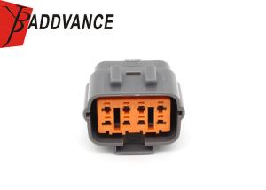 Quality 6195-0051 8 Pin Sumitomo Automotive Connectors Female DL Sealed Series Dark Grey wholesale