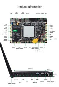 Quality 1000M Ethernet HD Media Player Box 4k Advertising Media Player wholesale