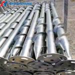 Prefabricated Galvanized Helical Ground Anchors Spiral Piles 1200/1600/1800