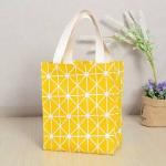 Customized Logo Jute Tote Bags For Supermarket Packing And Shopping