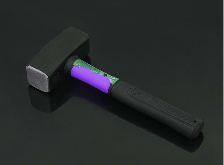 Durable and Safe Stoning Hammer(XL-0061) with painted surface and plastic handle