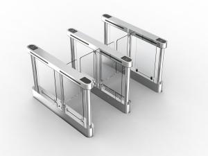 Quality Swing Gate Digital Optical Barrier Turnstiles Controlled Acrylic wholesale
