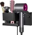 Hair Dryer Stand Wall Mounted Blow Dryer Organizer for Bathroom ISO9001 Rohs CE