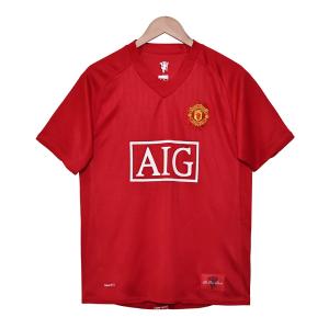Quality 2007-2008 Season Manchester United Home Jersey Classic Replica Customized wholesale