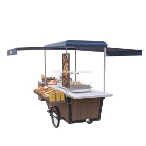 Quality Steel Outdoor Mobile Street Food Vending Cart 2600W 220V wholesale