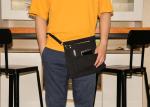 Adjust Black Cotton Waiter Cooking Aprons For Men