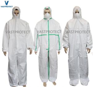 Quality Protective Clothing SMS Microporous Sf Mf Disposable Coveralls for Mining at Affordable wholesale