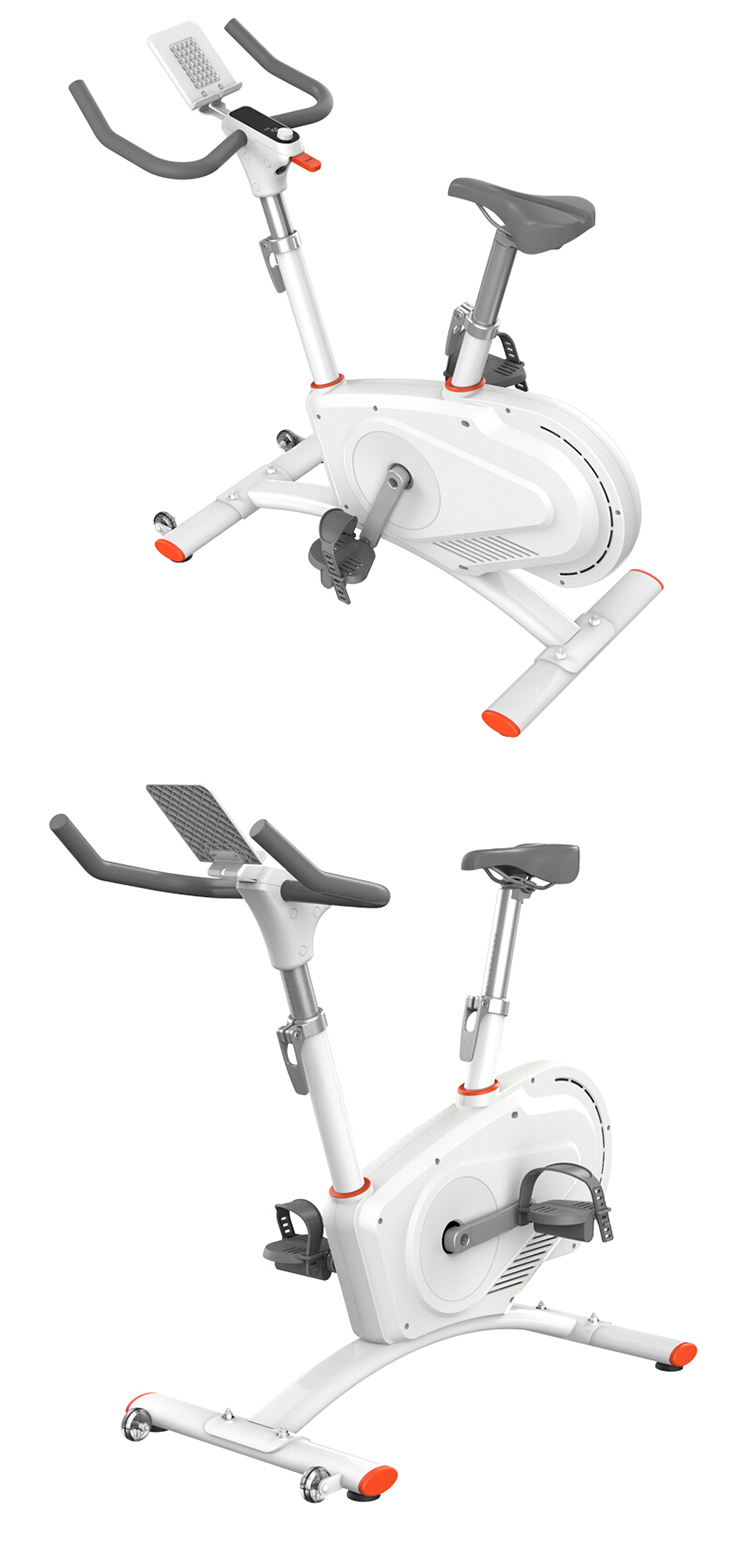 Get In Shape At Home Noiseless Indoor Gym Exercise Spinning Bike With Max Torque 32N