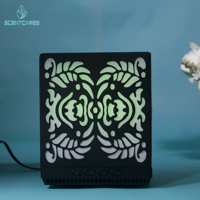 7 Color LED Iron Ultrasonic Metal Aroma Diffuser