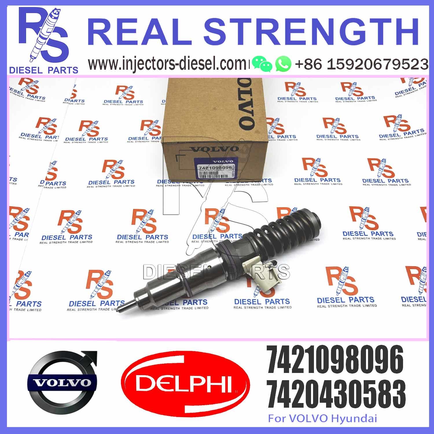 Diesel Electronic Unit Fuel Injector BEBE4D23001 21098096 20198087 7421098096 For MD13 EURO 5 LOW POWER