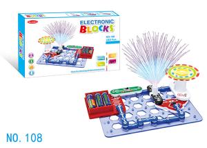 Quality Electric Circuits Construction Building Blocks Toy / Diy Electronics Kits wholesale