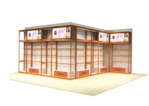 Quality Fashion Boutique Clothing Display Showcase Simple For Women Underwear Shop wholesale