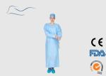 Various Color Disposable Surgical Gown Custom Size For Hospital Operation Room
