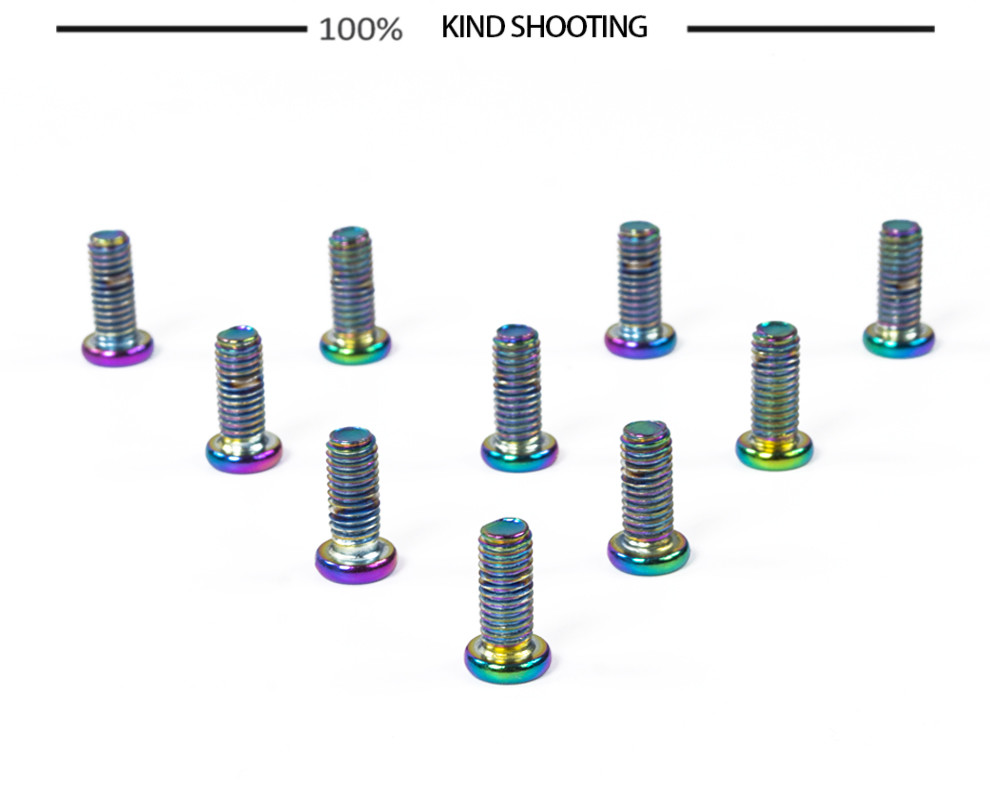 Universal Mountain Road Bicycle Bottle Cage Screw Dazzle colorful