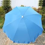 Big Sun Sea Vented Beach Umbrella , Heavy Duty Wind Resistant Beach Umbrella
