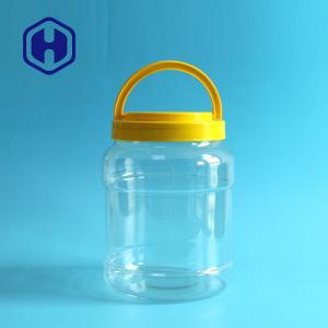 Quality Wide Mouth Pickle Candy Large Plastic Jars With Lids 80.5oz Bpa Free Food Grade wholesale